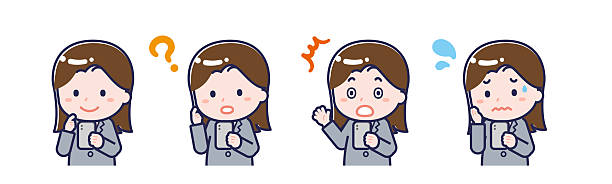 istock The woman using the smartphone “company employee” 2249862467