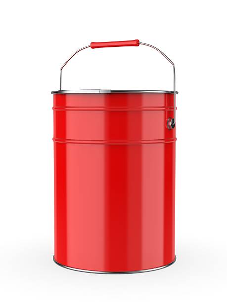 istock Blank Paint Bucket Mockup for Branding and Label Design Empty Paint Can Mockup Template. 2249875884