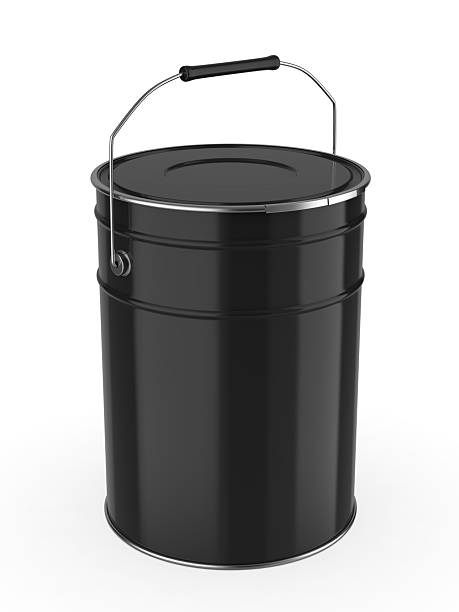 istock Blank Paint Bucket Mockup for Branding and Label Design Empty Paint Can Mockup Template. 2249875886