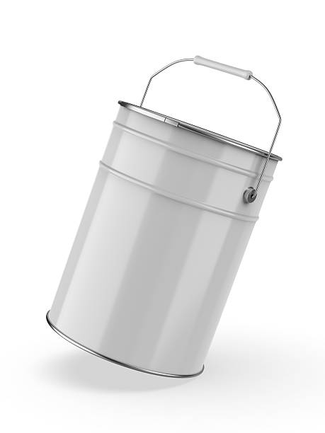 istock Blank Paint Bucket Mockup for Branding and Label Design Empty Paint Can Mockup Template. 2249875892