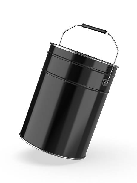 istock Blank Paint Bucket Mockup for Branding and Label Design Empty Paint Can Mockup Template. 2249875909
