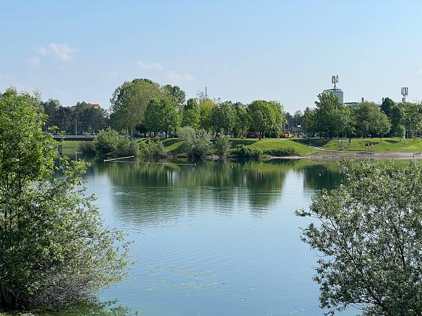 istock Jarun Lakes or Zagreb's Jarun Lake (Zagreb, Croatia) - Jarun-Seen oder Zagrebs Jarun-See (Zagreb, Kroatien) - Jezero Jarun ili zagrebačko Jarunsko jezero (Zagreb, Croatia) 2249876556