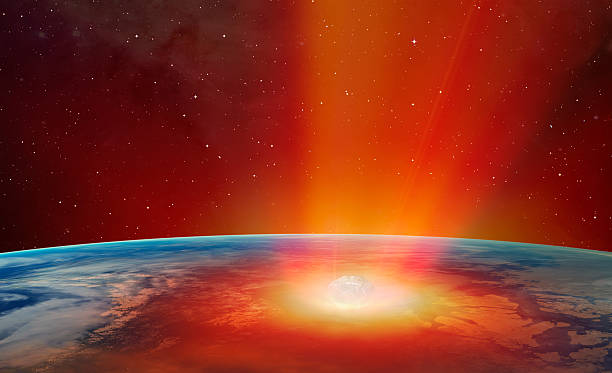 istock Attack of the asteroid (meteor) on the Earth 2249879927