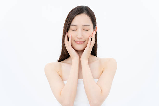 istock Young woman's beauty on white background 2249883876