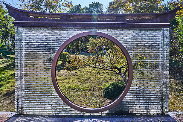 istock Transparent Chinese style entrance 2249887315