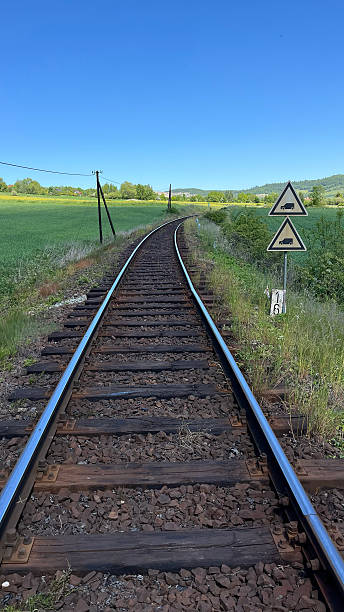 istock An abandoned single-lane railway in Poland 2249896171