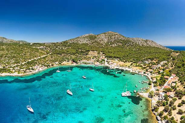 istock Posidonio beach in Samos island, Greece 2249904779
