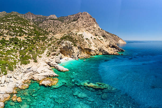 istock The beach Seichelles in Ikaria island, Greece 2249904825