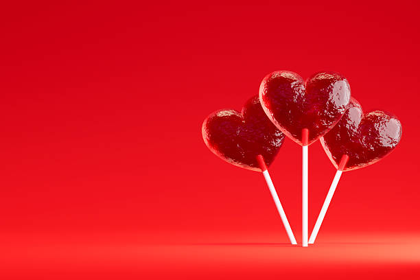 Close-Up Of Heart Shape Candy