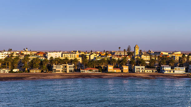 istock Sunset Over Swakopmund Coastline And Palms 2249909533