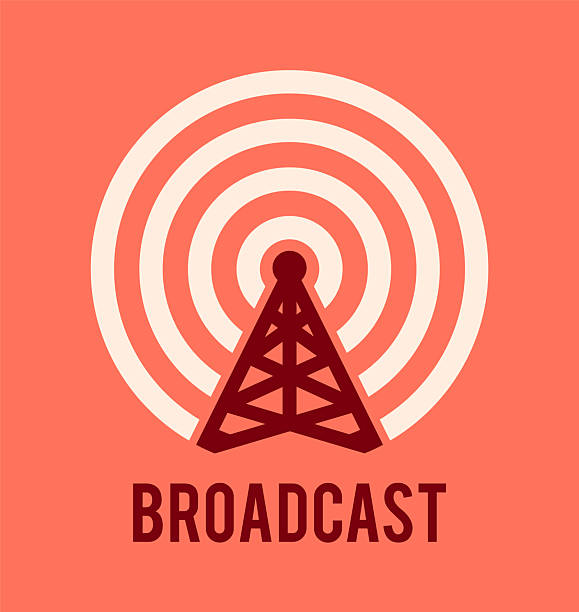 Transmitter Antenna Signal Icon Vector Illustration