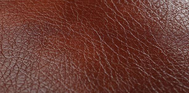istock Texture of brown leather as background, closeup 2249920704