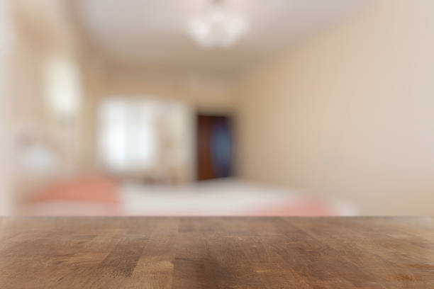 istock wooden table in the bedroom 2249921962