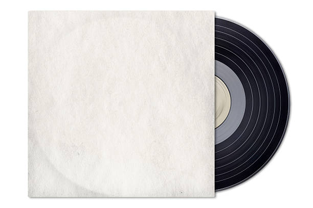 istock Vintage vinyl LP, retro gramophone record, blank cover. 2249922036