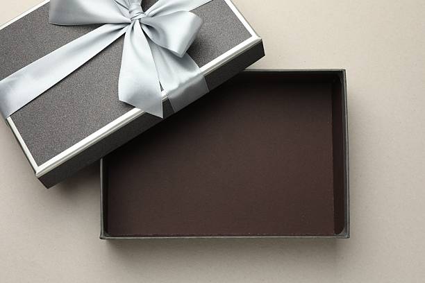 Gift boxes on a white background.