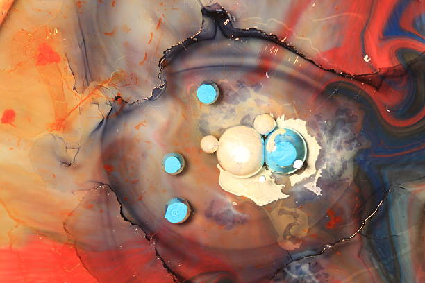 Acrylic Pour Abstract Art