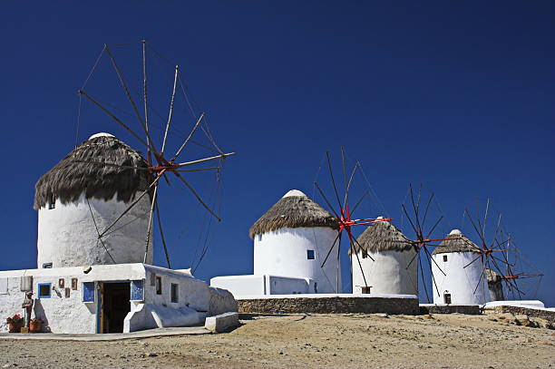 istock Windmills on Mykonos in Greece,Europe 2249929370