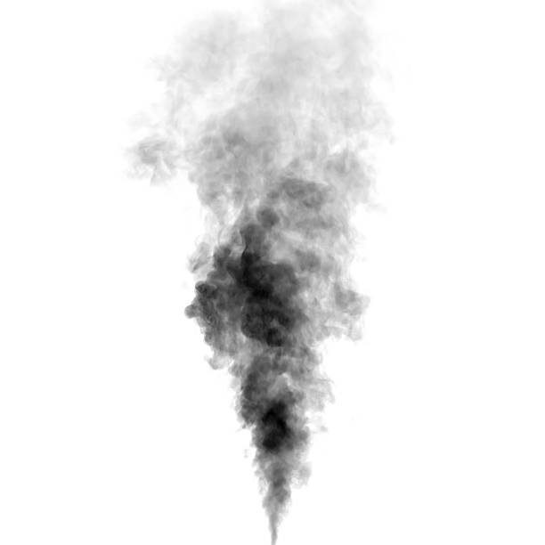 istock Abstract black smoke or mist. Abstract fog. Smoke overlay effect. Isolated on white background. 2249929378