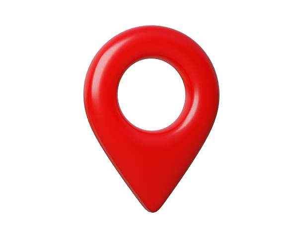 istock Glossy 3d Red Map Pin and Location pin 2249934080