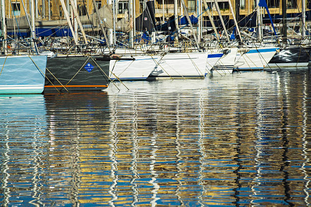 Blyth harbour in Northumberland