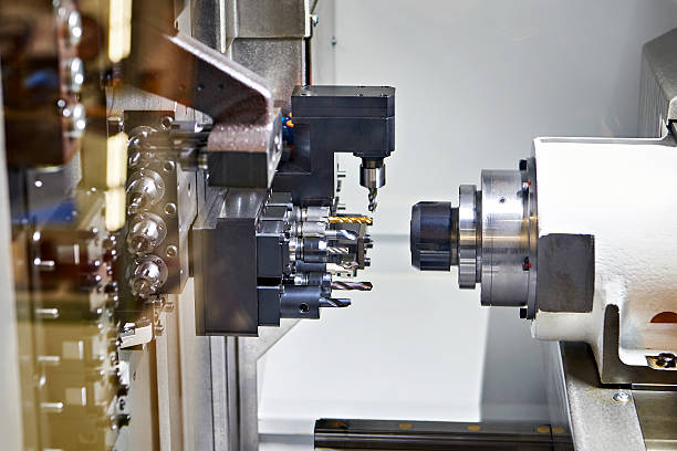 istock Sliding headstock metalwork machine 2249946953