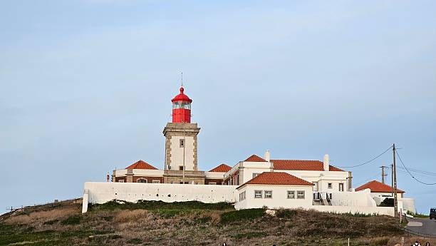 istock Cape Roca Cabo da Roca Boca do Inferno - Devil’s Mouth Cascais Lighthouses Atlantic Ocean sunset evening strong waves rock cliff Portugal 2249948581