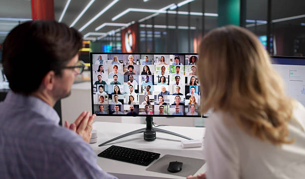 istock Two Mature Professionals Managing Remote Teams 2249959136