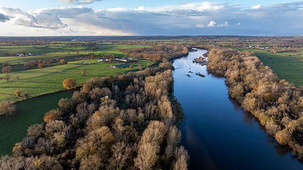 istock Autumn landscape in the Allier valley 2249963889