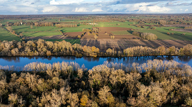 istock Autumn landscape in the Allier valley 2249963891