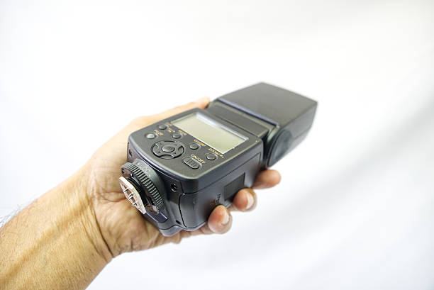 istock Professional photographic equipment: flashes and radios 2249965680