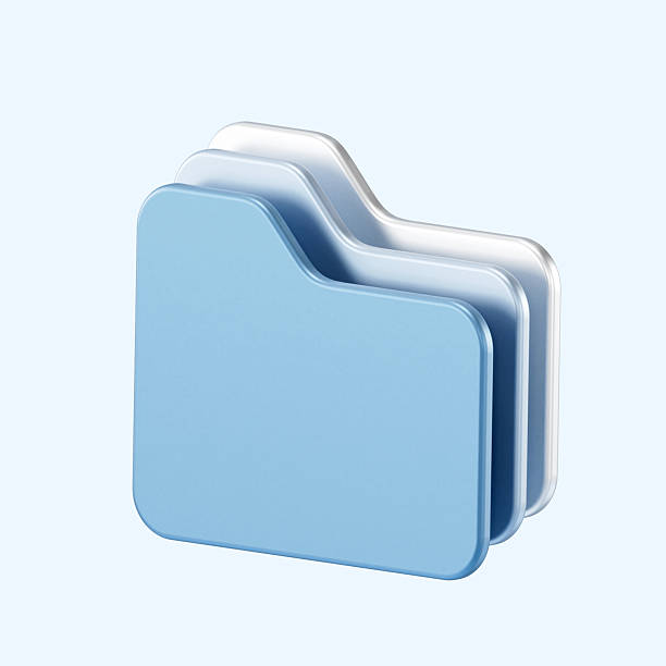 istock 3D illustration of a blue file folder with documents and a checkmark icon, symbolizing verified data, completed tasks, approved files, or document confirmation. 2249979597