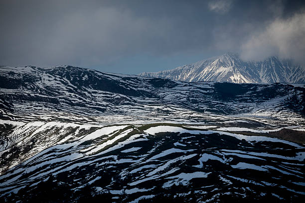 Snowcapped mountains, Lahic, Greater Caucasus Mountains