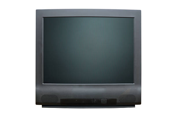 istock The old TV on the isolated.Retro technology concept. 2249991977