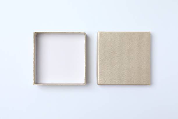 istock Top view of open cardboard box on white background 2250009150