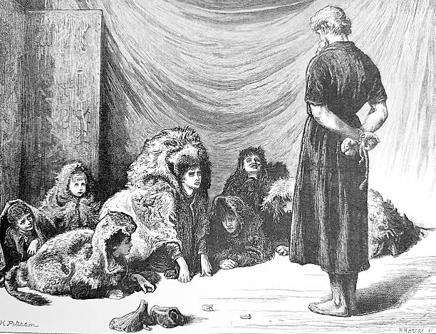 Illustration from 19th century.