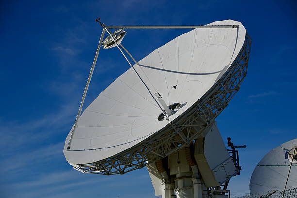 istock Large Parabolic Satellite Dish Antenna for Global Telecommunications 2250027795