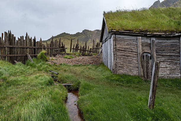 istock ancient wooden hut in Iceland 2250032117