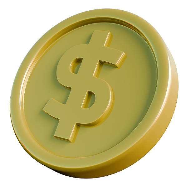 istock 3D gold coin illustration featuring a bold dollar symbol, creating a shiny financial visual ideal for money concepts, ecommerce, savings, investment, and commercial promotions. 2250035997