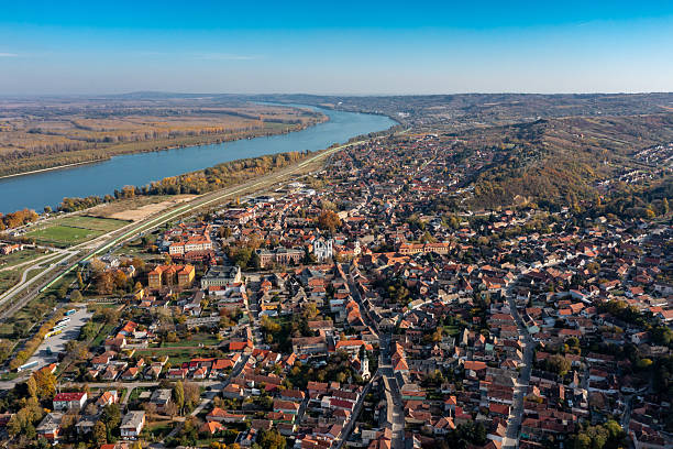 istock Sremski Karlovci in Autumn - drone perspective 2250037910