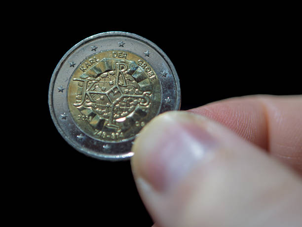 istock German 2 Euro Coin Featuring Charlemagne Design 2250041055