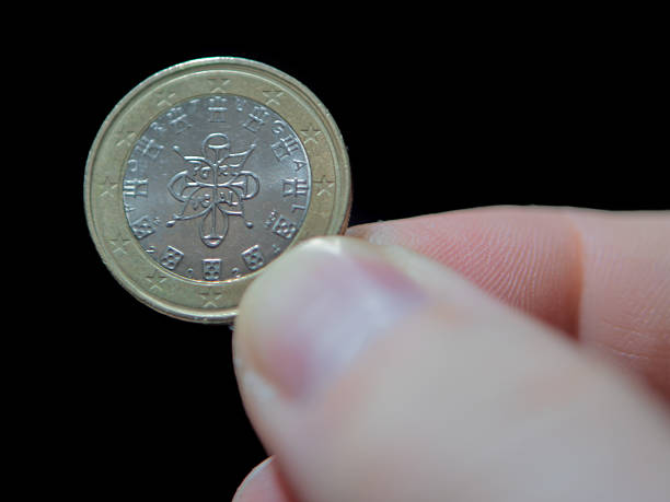 istock Holding a Unique Two-Euro Coin Featuring Historical Design 2250041070