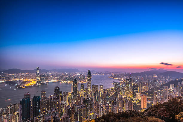istock Hong Kong Victoria Harbour skyline 2250045575