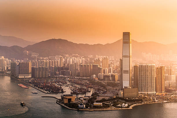 istock Hong Kong Victoria Harbour skyline 2250045668