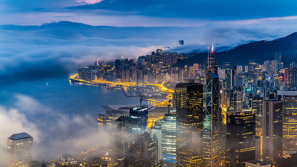 istock Hong Kong Victoria Harbour skyline 2250045677