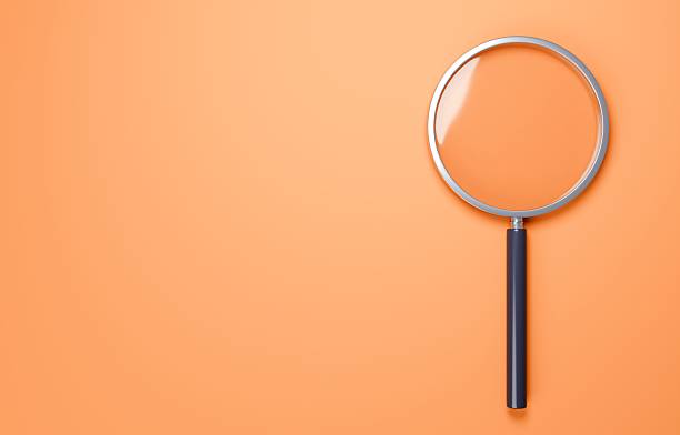 istock Simple 3D image of a magnifying glass 2250052819