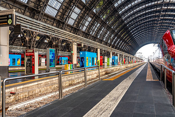 Milano Centrale, the main railway station of Milan, Italy, and is the largest railway station in Europe by volume