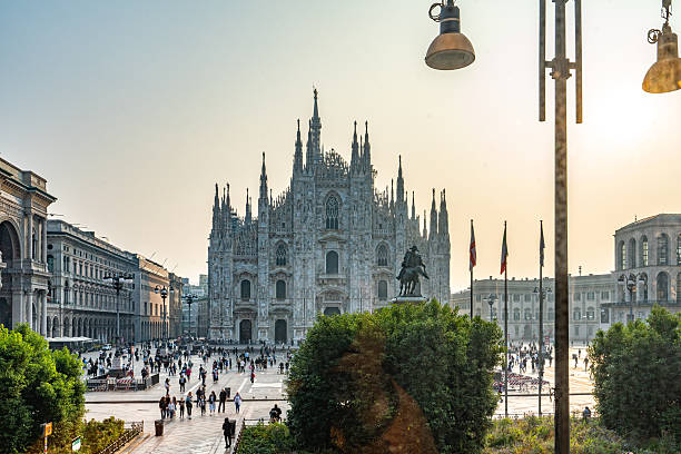 istock Duomo di Milano at Piazza del Duomo, Milan, Italy 2250056068