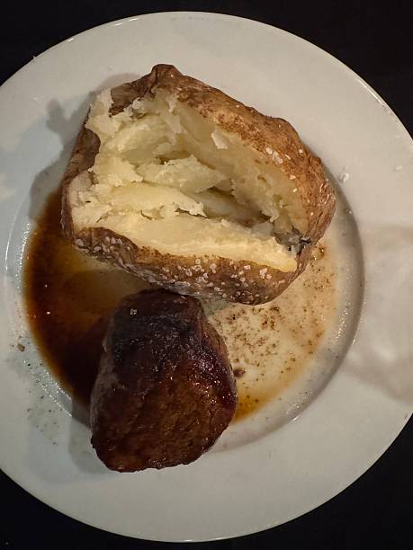 istock Steak fillet and potato 2250057061