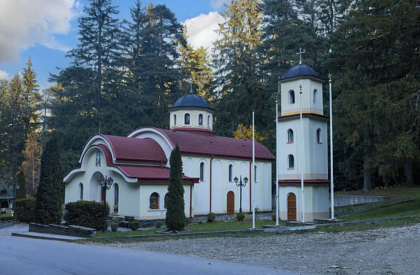 istock church by the road in Bulgaria 2250065886