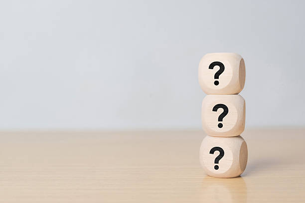 istock Question mark print screen on wooden cube block with copy space for question and answer concept. 2250072241